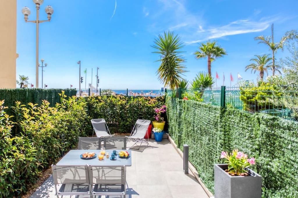 #43 Design Studio Terrace Ac Wifi Sea View 1Min Beach Ніцца Екстер'єр фото