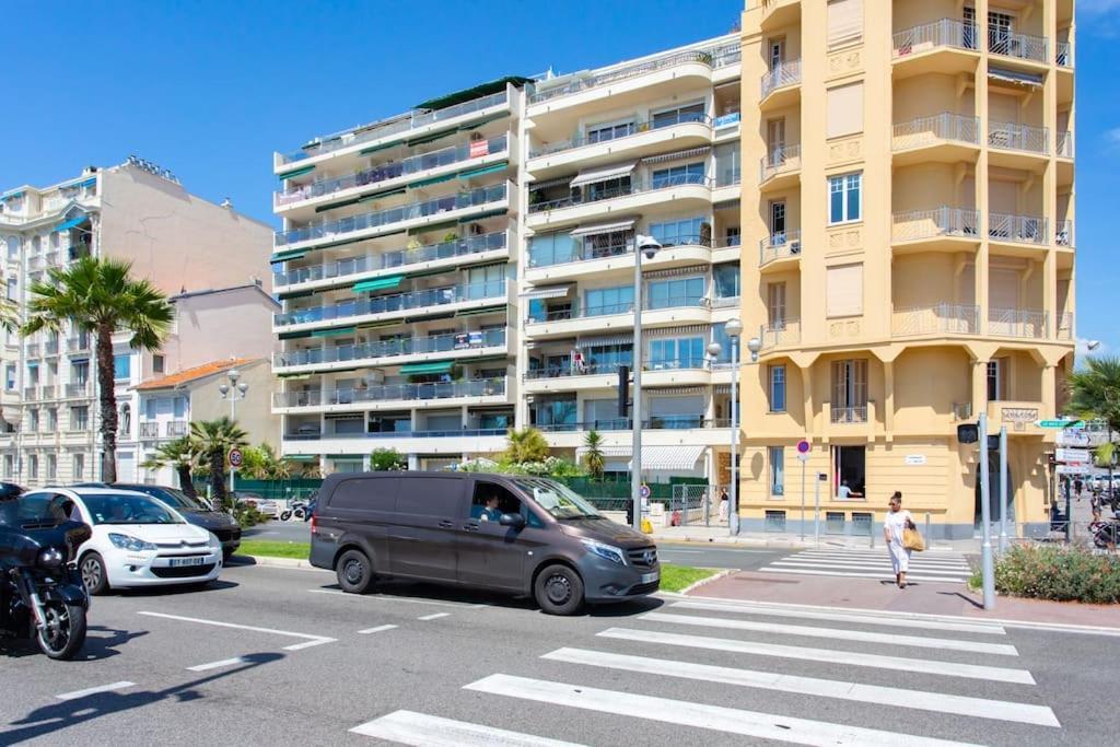 #43 Design Studio Terrace Ac Wifi Sea View 1Min Beach Ніцца Екстер'єр фото