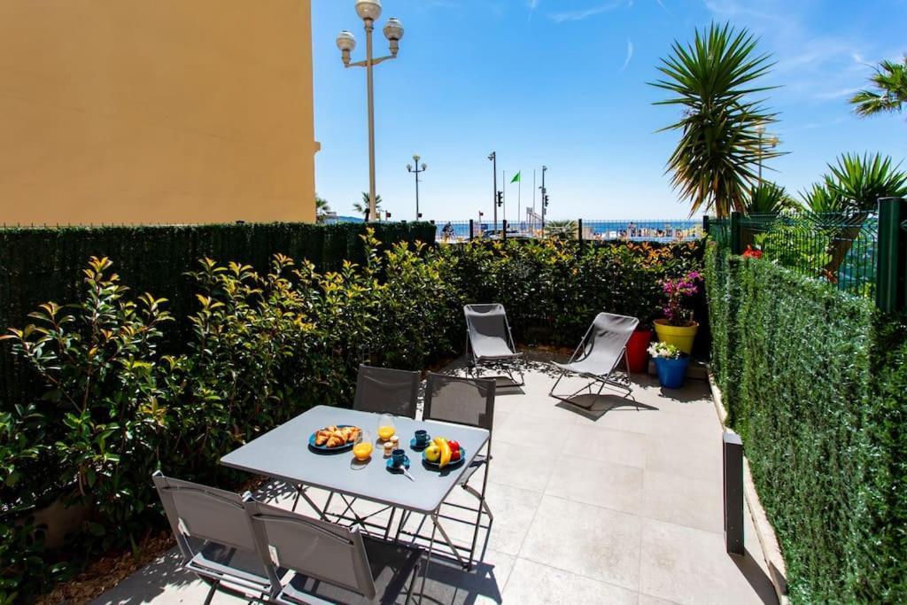 #43 Design Studio Terrace Ac Wifi Sea View 1Min Beach Ніцца Екстер'єр фото