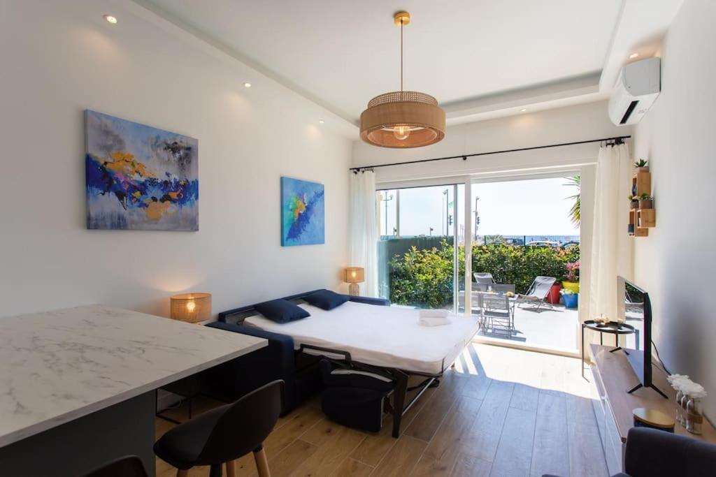 #43 Design Studio Terrace Ac Wifi Sea View 1Min Beach Ніцца Екстер'єр фото