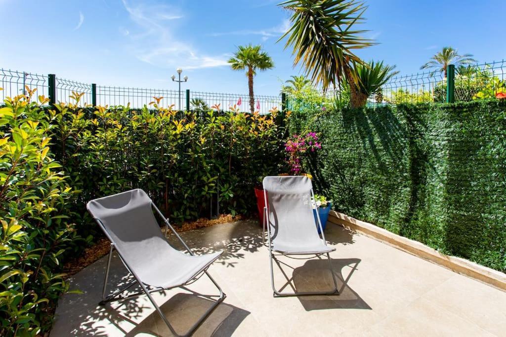 #43 Design Studio Terrace Ac Wifi Sea View 1Min Beach Ніцца Екстер'єр фото