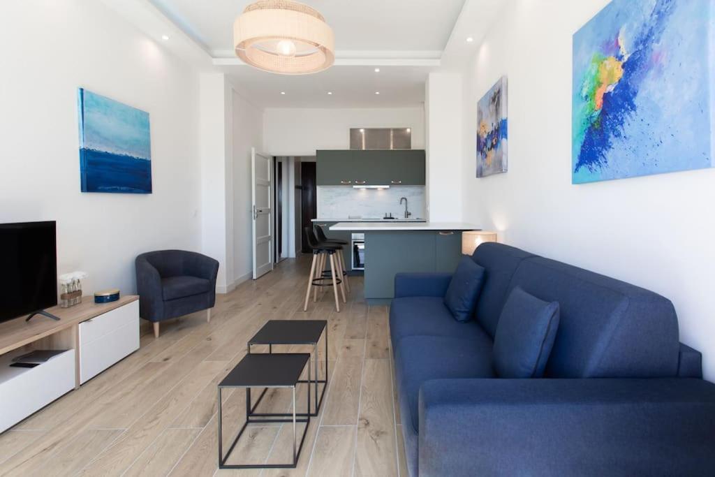 #43 Design Studio Terrace Ac Wifi Sea View 1Min Beach Ніцца Екстер'єр фото
