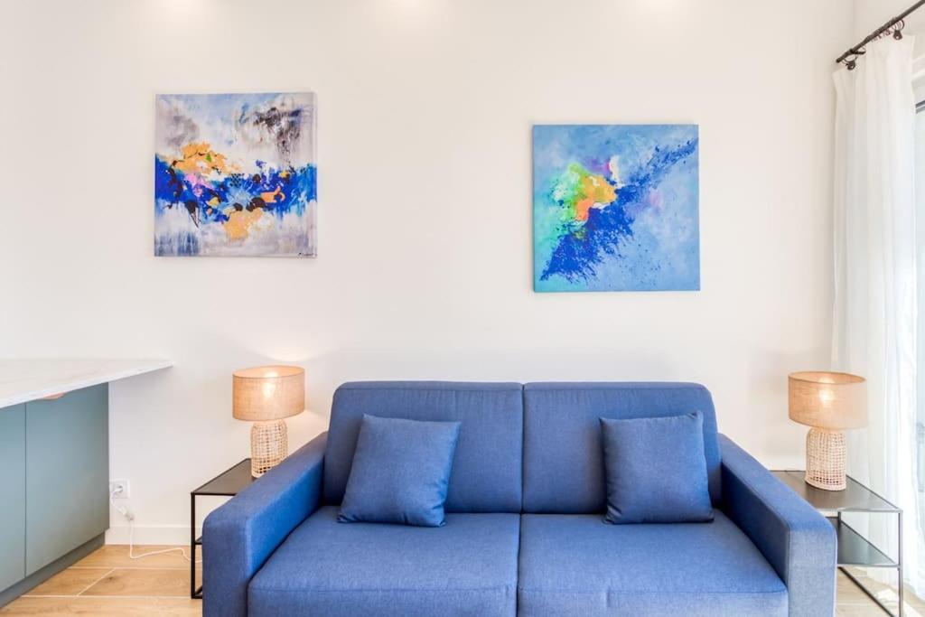 #43 Design Studio Terrace Ac Wifi Sea View 1Min Beach Ніцца Екстер'єр фото