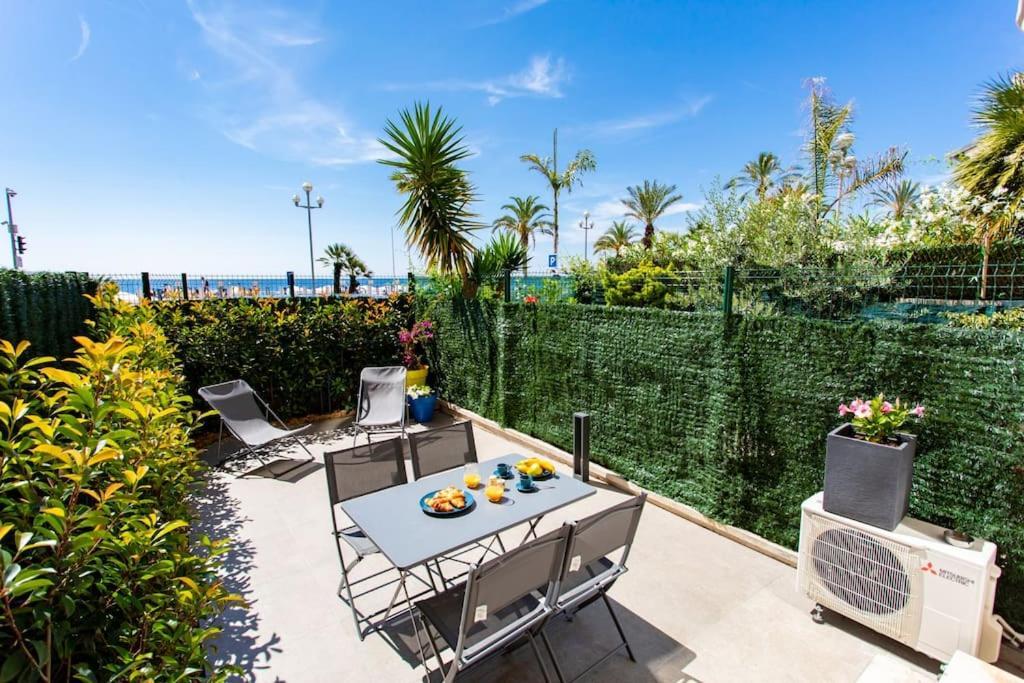 #43 Design Studio Terrace Ac Wifi Sea View 1Min Beach Ніцца Екстер'єр фото